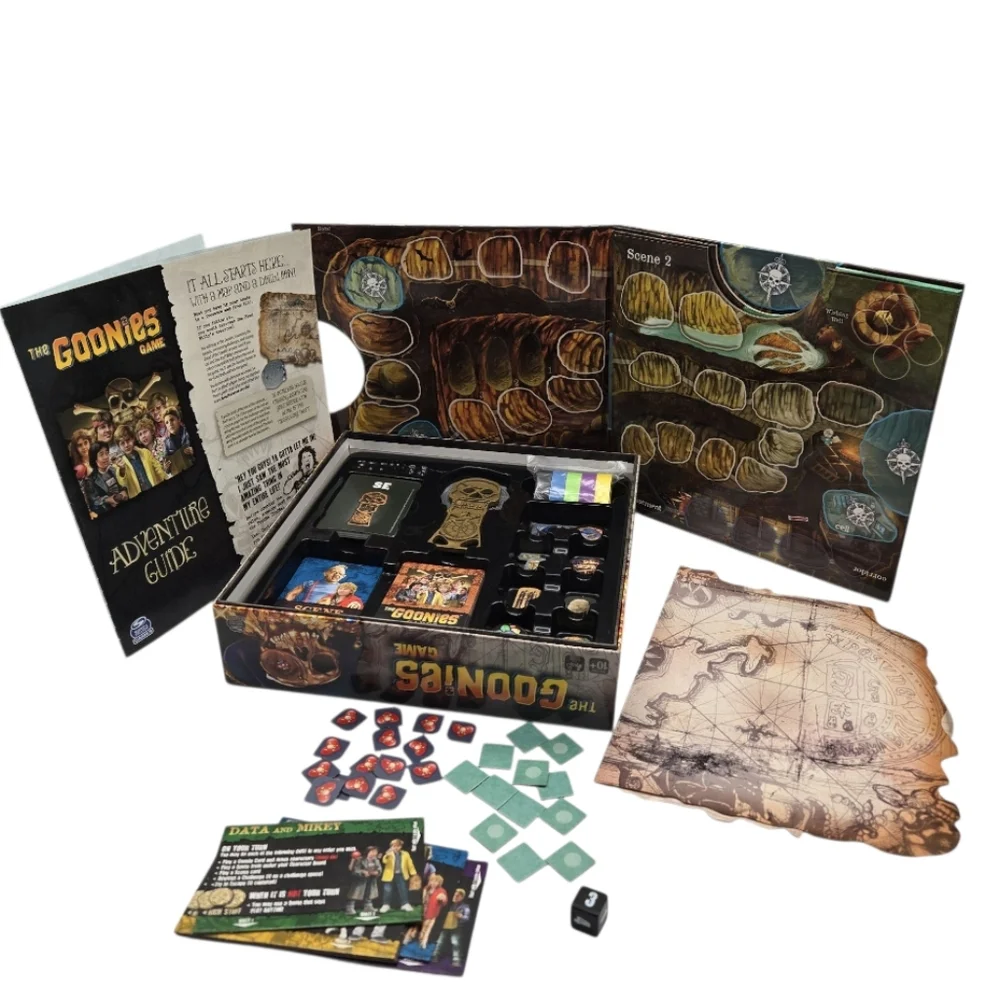 The Goonies Board Game Spin Master 2021 COMPLETE (2-4 Players 10+)
